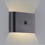 Brilliant - LED външно стенен осветител XINO LED/3W/5V IP44 с сензор (BI0112)