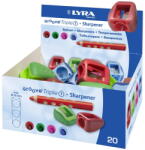 LYRA Ascutitoare simpla, LYRA Groove Triple One, pentru creioane colorate Maxi (LR-007301171)