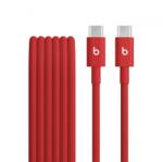 Beats Audio MDGF4ZM/A adatkábel, töltőkábel, piros (USB-C to USB-C, 1.5m)