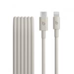 Beats Audio MDGL4ZM/A adatkábel, töltőkábel, világosszürke, Surge Stone (USB-C to Lightning, 1.5m)