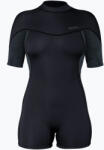 Xcel Costum de înot pentru femei Xcel Axis Back Zip Spring 2 mm black/palm/monstera print