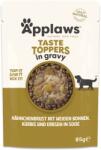 Applaws 24x85g Applaws Taste Toppers szószban Csirke, borsó, tök & fehér bab nedves macskatáp
