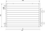 VALEO Condensator, climatizare VALEO 822715 (822715)