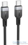 hoco. X109 USB 2.0 USB-A - USB-C adat- és töltőkábel 3m fekete (HC636377) (HC636377)