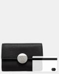 Calvin Klein портфейл RFID дамски от кожа (LV04F1225G)