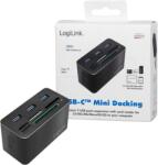 LogiLink Docking Station Logilink CR0046 Mini, Black (CR0046)