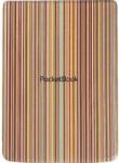 PocketBook Husa Pocketbook Shell H-S-743-CL-WW, Colorful Strips (H-S-743-CL-WW) - flax