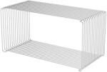 Montana raft din oţel inoxidabil 24, 8 x 70 x 34, 8 cm 99KK-OPUZZU_SLV (6111T.35) Raft