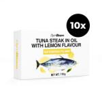 GymBeam Tonhal steak olajban citromos ízesítéssel 10 x 110 g