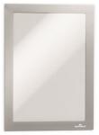 DURABLE Infokeret, A5, mágneses, DURABLE "DURAFRAME MAGNETIC", ezüst (DB494723) - webpapir