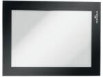 DURABLE Infokeret, öntapadó, A6, DURABLE "DURAFRAME®", fekete (DB487001)