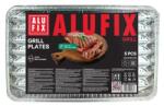 ALUFIX Grilltálca, 34, 5x22, 5 cm, négyszögletű, 5 db, ALUFIX (KHK1077) - webpapir