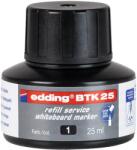 edding Utántöltő tábla- és flipchart markerhez, EDDING "BTK 25", fekete (TED2511)