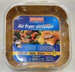 MAZZINI Sütőpapír, szilikonos, Air Fryer készülékhez, szögletes, 23 cm, 50 db, MAZZINI "Premium (KHK1125) - webpapir