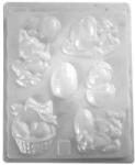  Öntőforma, fehér, húsvéti (HPR159)