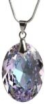 Art Crystella Nyaklánc, ovális formájú, ametiszt lila SWAROVSKI® kristállyal, 16 mm ART CRYSTELLA® (RSWL034)