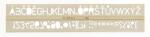 KOH-I-NOOR Betűsablon, 20 mm, KOH-I-NOOR (TKOH748014)