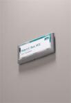 DURABLE Információs tábla, 149x52, 5 mm, DURABLE "CLICK SIGN", szürke (DB486037) - webpapir