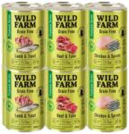 WILD FARM Premium Grain Free Mix с различни вкусове 12x400g - беззърнена храна за котки