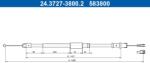 ATE Cablu, frana de parcare ATE 24.3727-3800.2 (24.3727-3800.2)