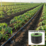 Micul Fermier 100m dupla nyílású csepegtető szalag 16mm, 20cm osztás, 4l/h Micul Fermier MF-IR3221