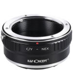 K&F Concept Contax Yashica-SONY E adapter - Sony E C/Y átalakító - CY-NEX (KF06.111)