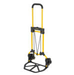 Somogyi Elektronic Kft STANLEY SXWTD-FT584 összecsukható molnárkocsi, lépcsőjáró, 60 kg teherbírás, tömege 4 kg, 6 db kerék lépcsőjáráshoz (SXWTD-FT584)