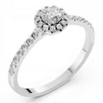 ESSYA 585 Arany Gyűrű Gyémántokkal 0, 54 Ct Lab Essya (101-10095(4.0)-585-LAB-WHT)