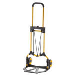 Somogyi Elektronic Kft STANLEY SXWTD-FT580 összecsukható molnárkocsi, 70 kg teherbírás, acél váz és rakodófelület, erős gumizsinór, tömege 3, 9 kg (SXWTD-FT580)