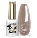 Clavier Gel Polish & Art Paint Rose, 8ml