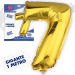  Nagy Szám Lufi 7 Arany XL 100cm