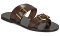 Ralph Lauren Papucsok BUCKLE SLIDE SANDAL Barna 40