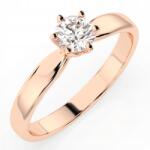 ESSYA 925 Ezüst Gyűrű Gyémánttal 0, 3 Ct Lab Essya (101-10040(4.2)-925-LAB-RED)