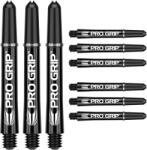 Target Pro Grip fekete darts szárak Szár hossza: 44 mm