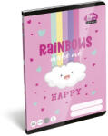 LIZZY Füzet vonalas LIZZYSULI A/5 32 lapos 14-32 1. osztályos Lollipop Rainbow (7500167001) - papir-bolt