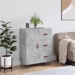 vidaXL Servanta, gri beton, 69, 5x34x90 cm, lemn compozit GartenMobel Dekor (827888) Comoda