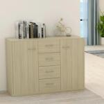 vidaXL Servanta, stejar Sonoma, 88 x 30 x 65 cm, PAL GartenMobel Dekor (800687) Comoda