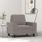 vidaXL Fotoliu canapea, gri taupe, 60 cm, material textil GartenMobel Dekor (359382) Canapea