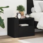 vidaXL Noptiere de perete, 2 buc. , alb, 45x30x35 cm GartenMobel Dekor (848312)