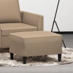vidaXL Taburet, cappuccino, 60x50x41 cm, piele ecologica GartenMobel Dekor (349292)