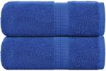 vidaXL Prosoape de baie, FROGN, 2 buc. , albastru, 30x30 cm, 360 g/m2 GartenMobel Dekor (136704) Prosop