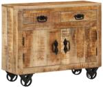 vidaXL Dulap, 80x30x65 cm, lemn masiv de mango brut GartenMobel Dekor (351689) Comoda
