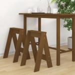 vidaXL Scaune, 2 buc. , maro miere, 40x40x60 cm, lemn masiv de pin GartenMobel Dekor (823667)