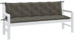 vidaXL Perna banca de gradina 2buc melanj gri închis 180x50x7cm textil GartenMobel Dekor (4002620)