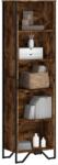 vidaXL Biblioteca, stejar fumuriu, 50x31x169 cm, lemn prelucrat GartenMobel Dekor (848616) Biblioteca