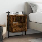 vidaXL Noptiera de perete, stejar sonoma, 40x30x61 cm, lemn prelucrat GartenMobel Dekor (833437)