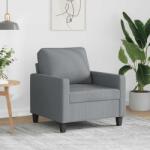 vidaXL Fotoliu canapea, gri deschis, 60 cm, material textil GartenMobel Dekor (359147) Canapea