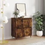 vidaXL Servanta, stejar fumuriu, 60x30x75 cm, lemn compozit GartenMobel Dekor (831209) Comoda