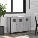 vidaXL Servanta, gri sonoma, 100x35x70 cm, lemn compozit GartenMobel Dekor (835522) Comoda