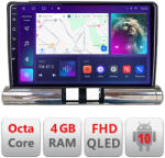 Edotec Navigatie Android Citroen C3 2017-2024 QLED 4GB RAM 64GB 4G DSP (Kit-c3-low+EDT-E309v3)